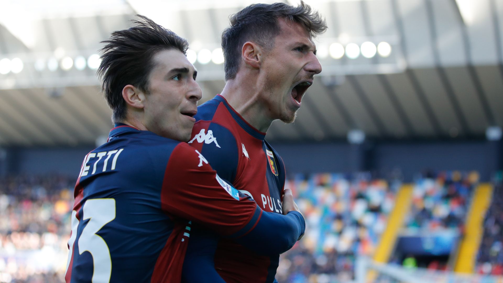 Miretti Pinamonti Udinese Genoa