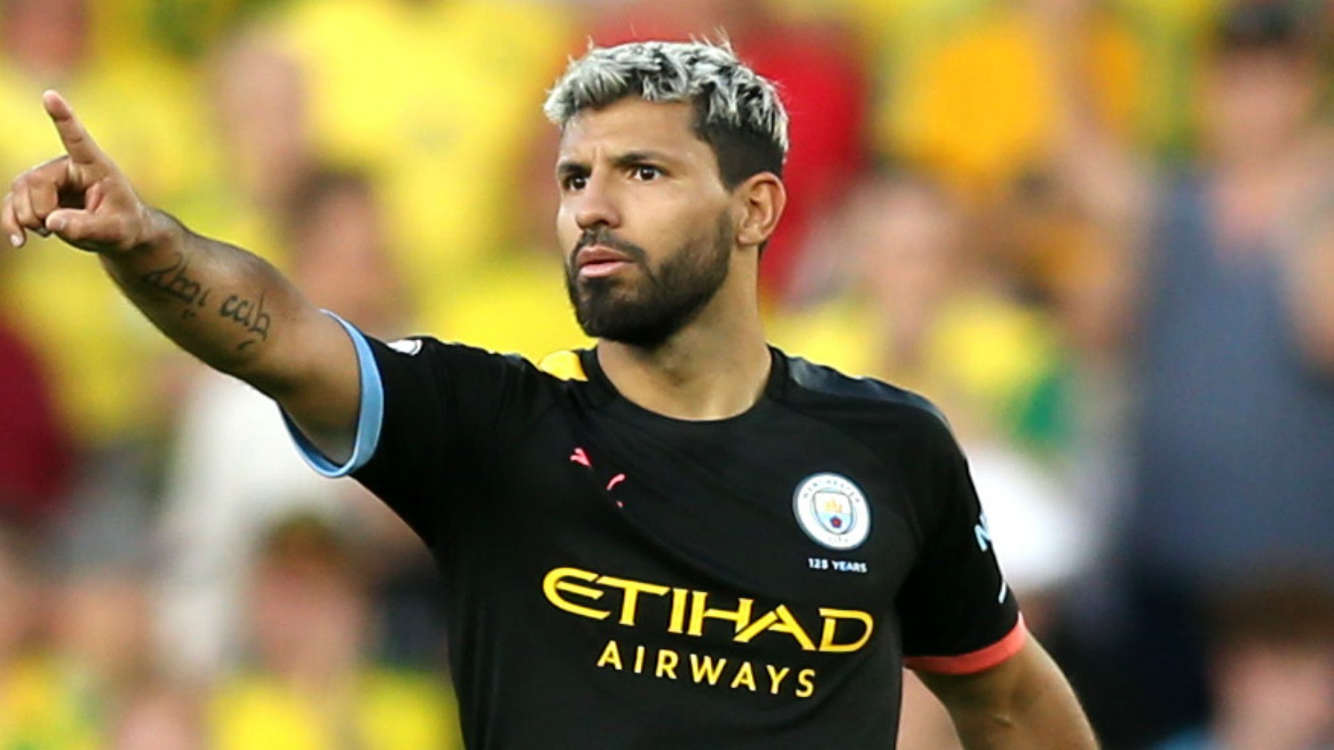 Sergio Aguero Manchester City 2019-20