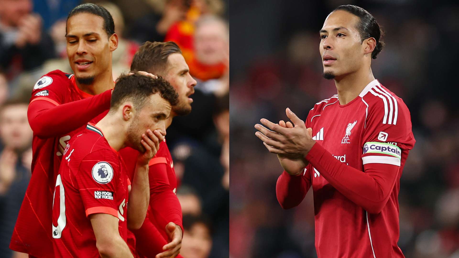 Virgil van Dijk Diogo Jota Liverpool
