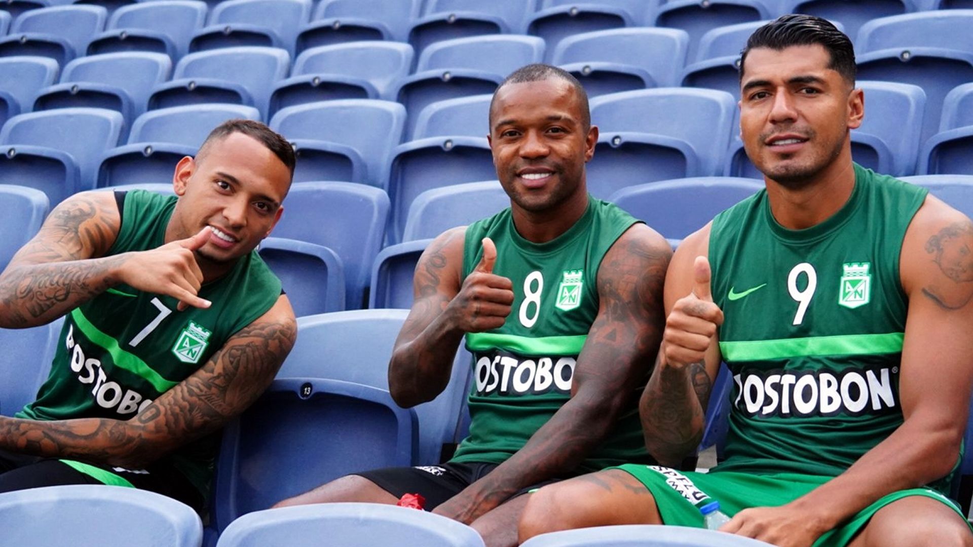 Jarlan Barrera Dorlan Pabón Jefferson Duque Atlético Nacional 2021