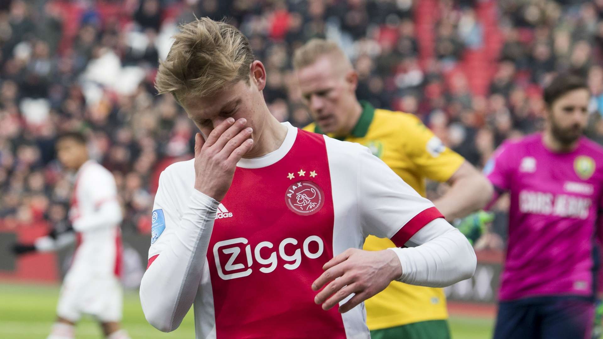Frenkie de Jong, Ajax - ADO, Eredivisie 02252018