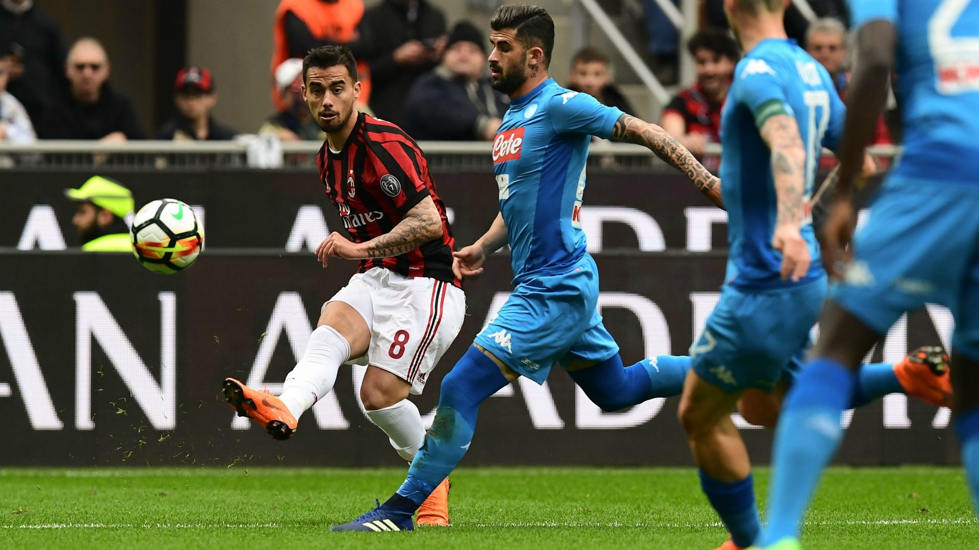 Suso Milan Napoli Serie A