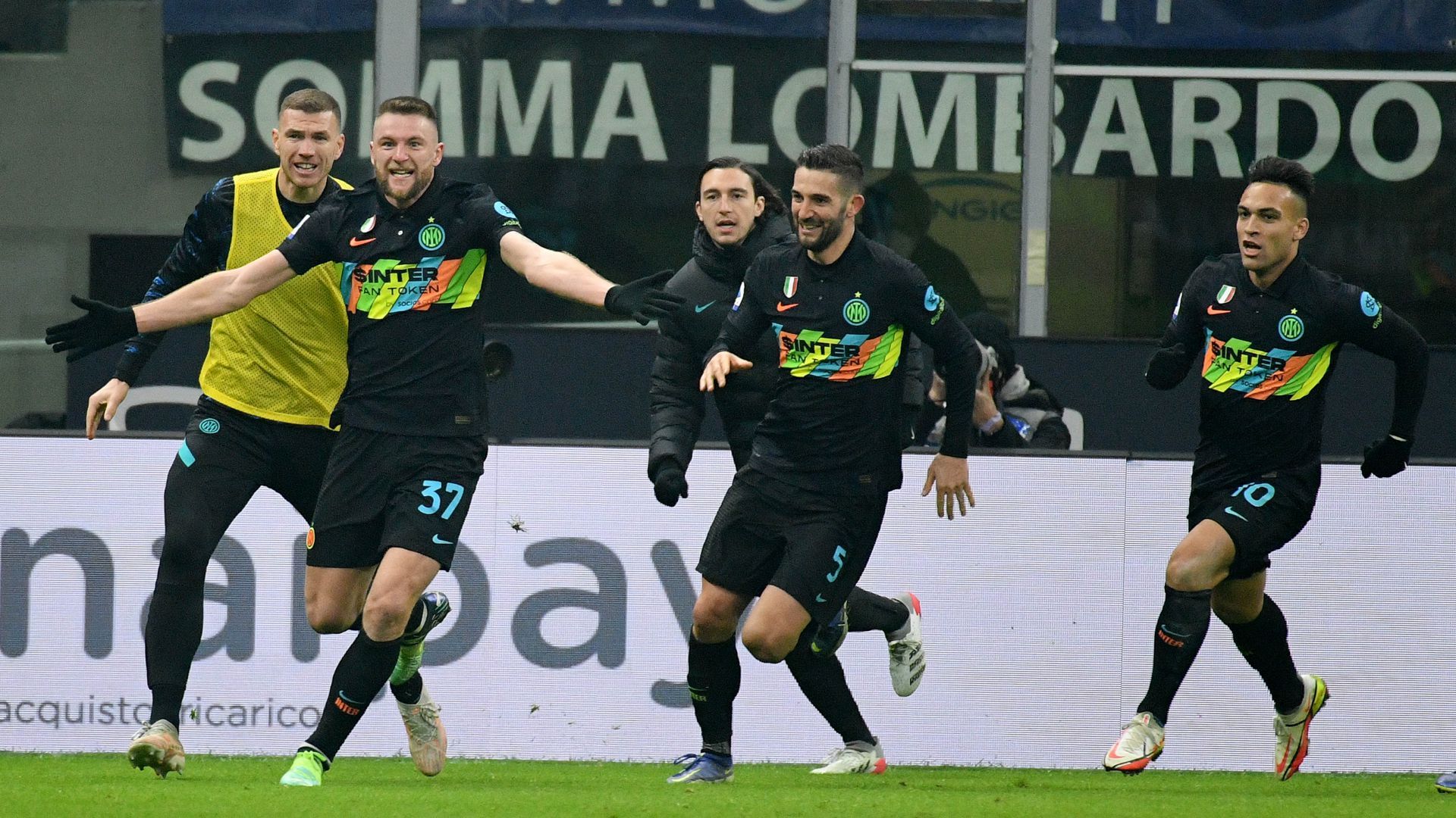 Milan Skriniar Inter Lazio Serie A