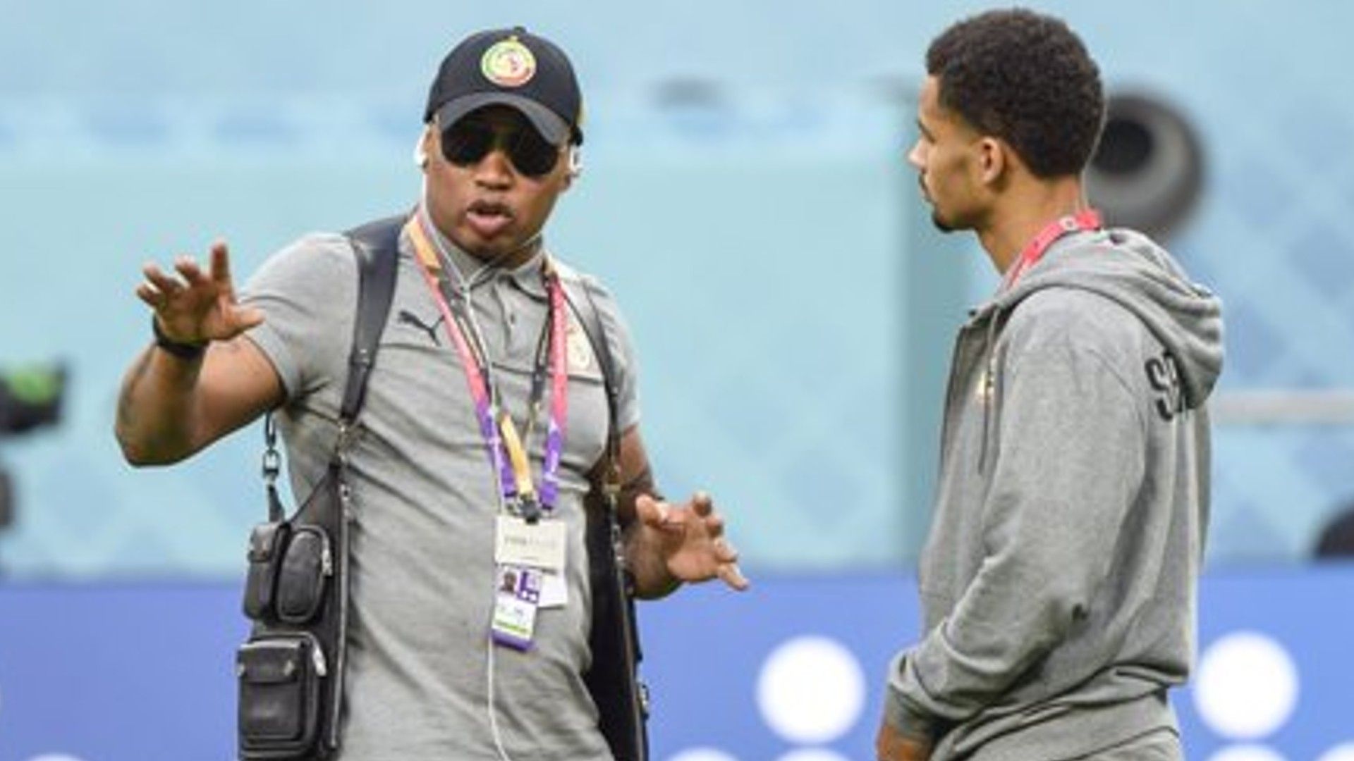 el hadji diouf of Senegal.