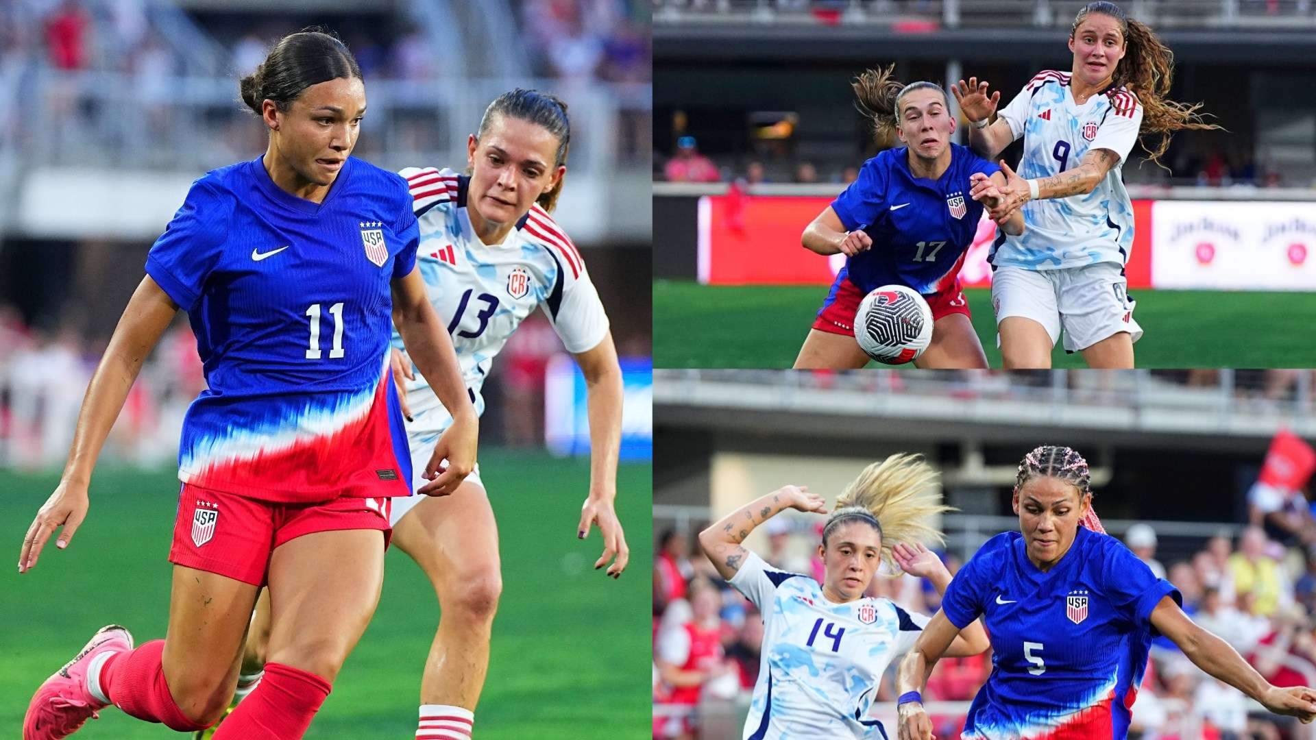 USWNT player ratings vs Costa Rica: Sophia Smith, Trinity Rodman