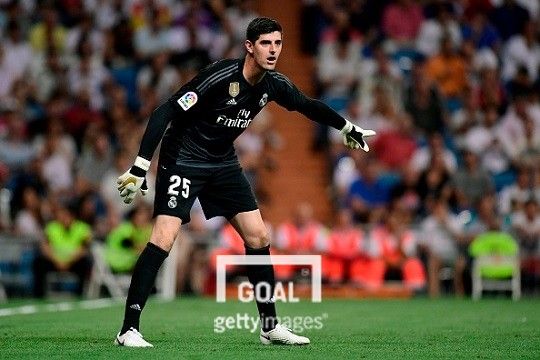 레알 마드리드 골키퍼 티보 쿠르투아. 사진=게티이미지