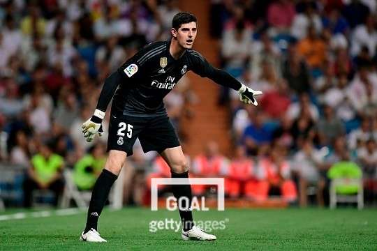 레알 마드리드 골키퍼 티보 쿠르투아. 사진=게티이미지