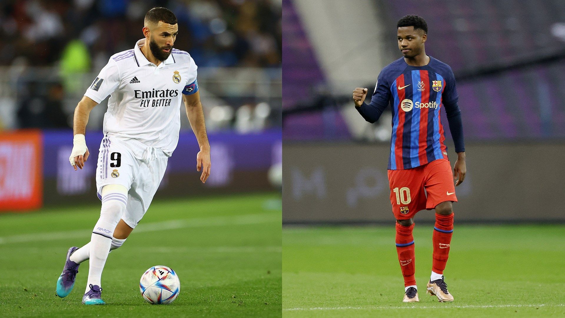 Ansu Fati Karim Benzema