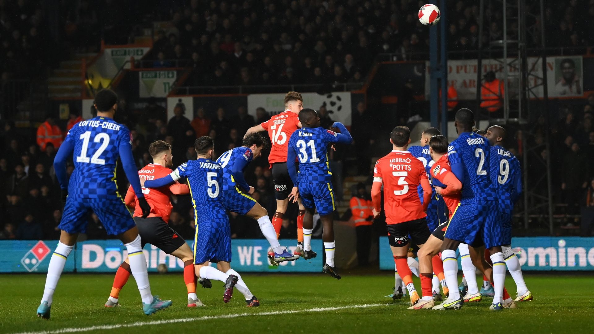Chelsea Luton Town FA Cup 2021-22