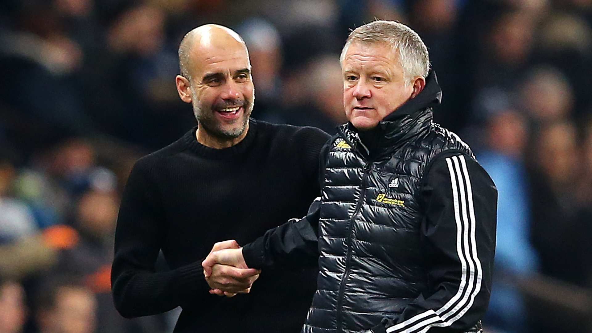 2019-12-29 Josep Guardiola Chris Wilder