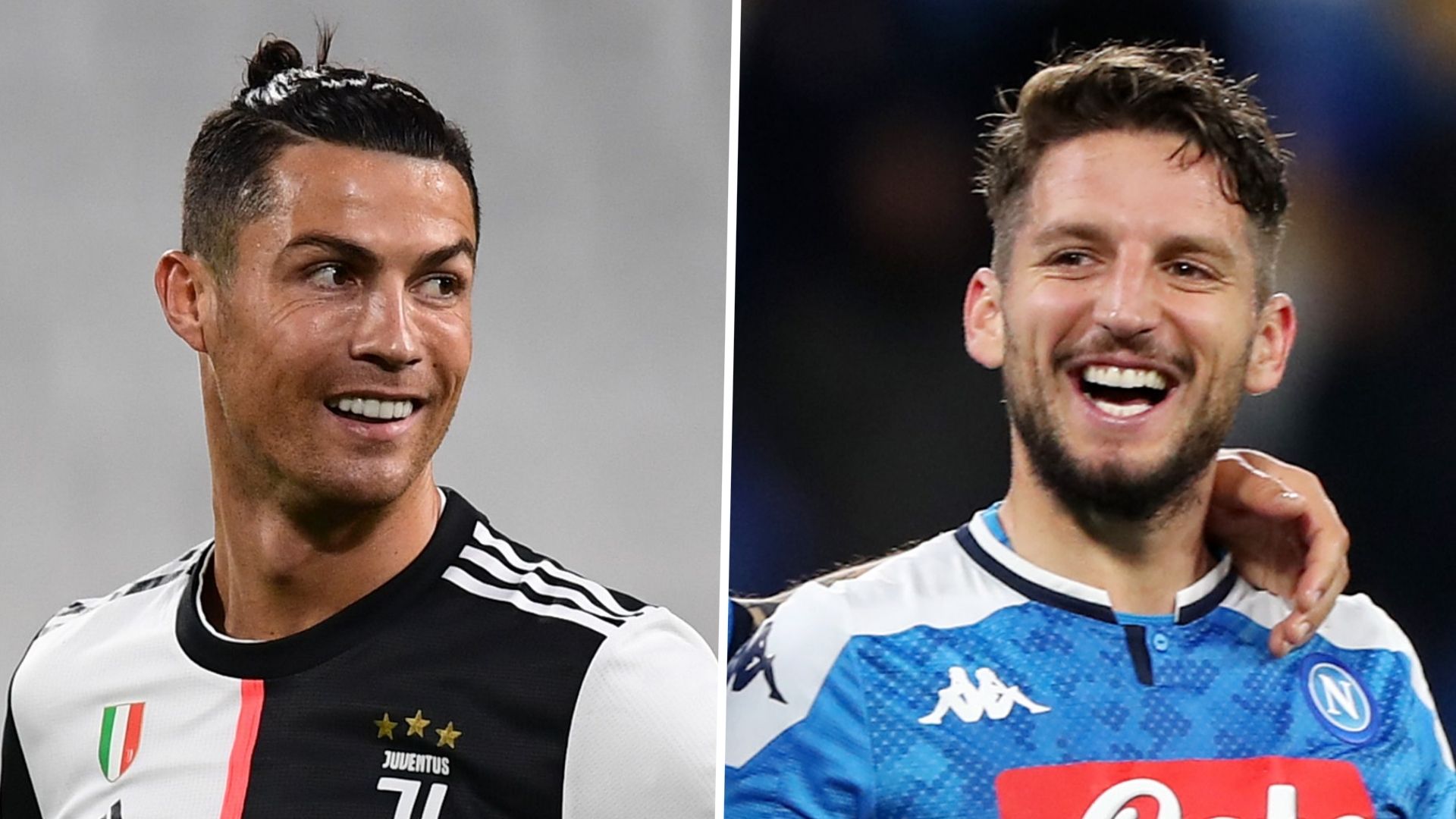 Cristiano Ronaldo Juventus Dries Mertens Napoli