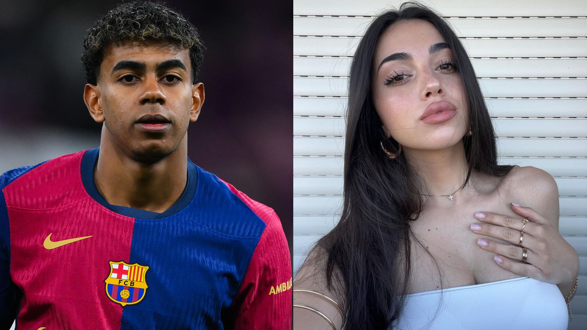Lamine Yamal's new girlfriend? Barcelona star, 17, spotted with 19-year-old Italian model Anna Gegnoso after split from TikTok influencer | Goal.com
