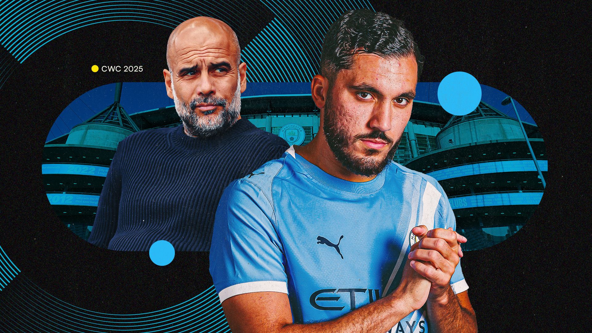 Rayan Cherki City Guardiola GFX