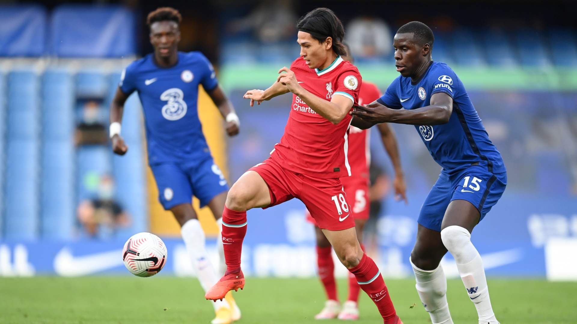 Takumi Minamino Liverpool 2020-9-20