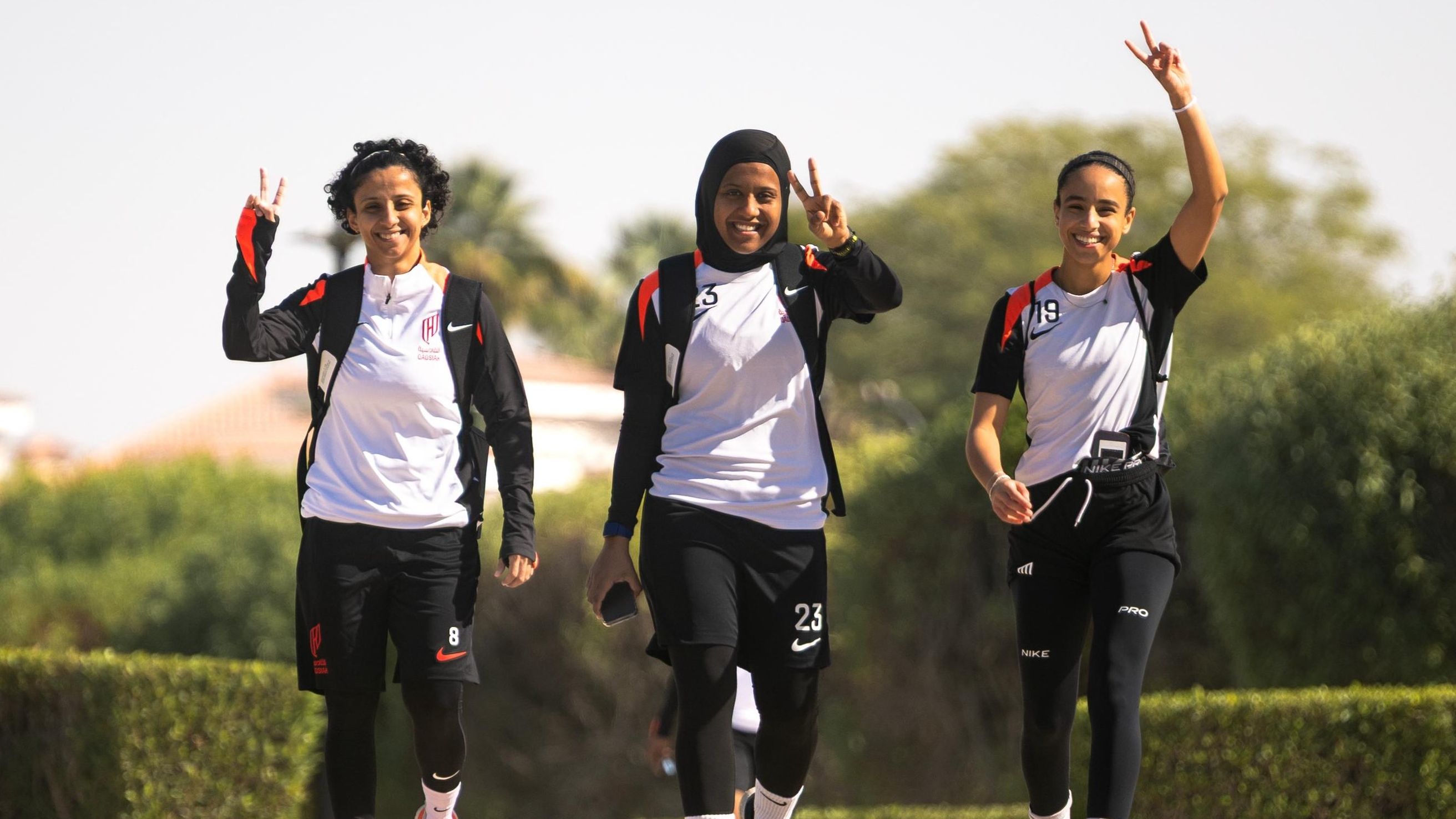 Al Qadsiah Women team football