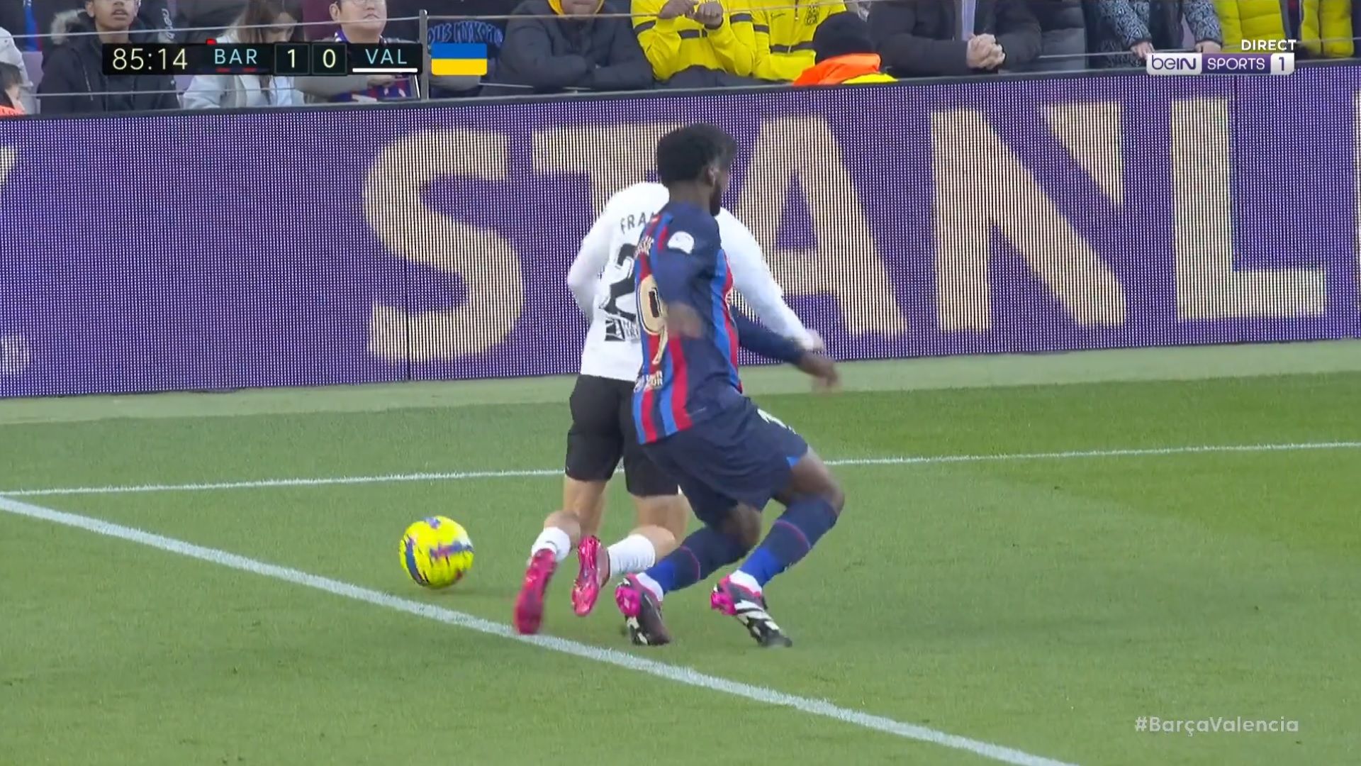 FC Barcelone Valence penalty Kessié Fran Pérez