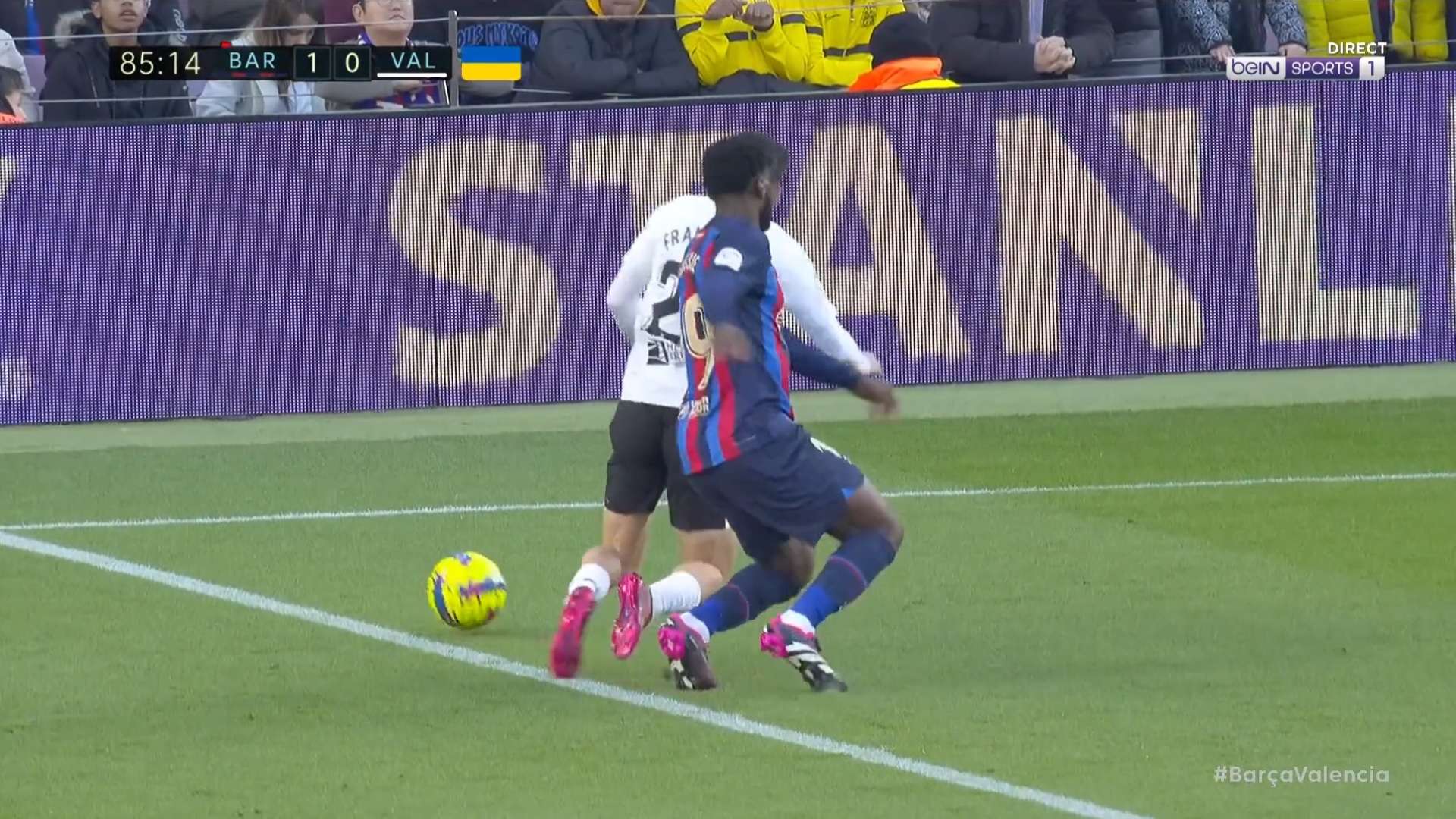 FC Barcelone Valence penalty Kessié Fran Pérez