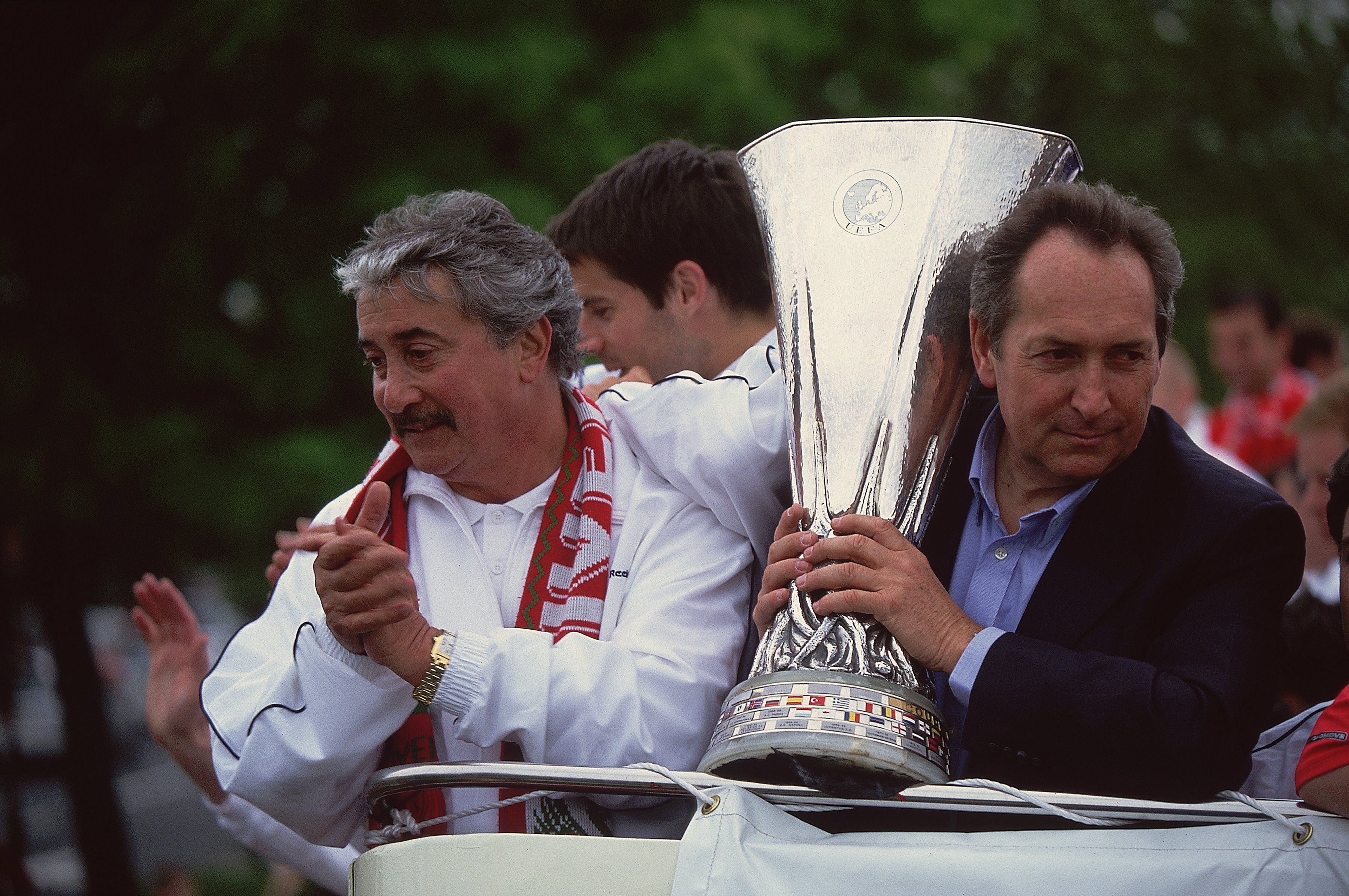 David Moores and Gérard Houllier