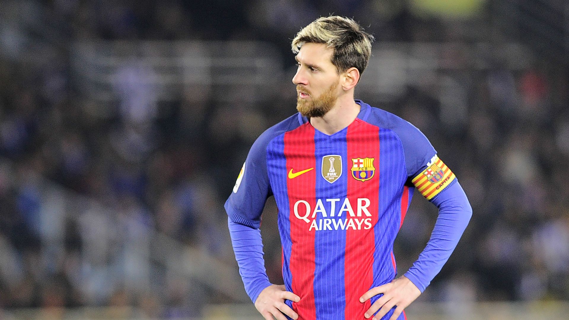 Lionel Messi Real Sociedad Barcelona La Liga 27112016