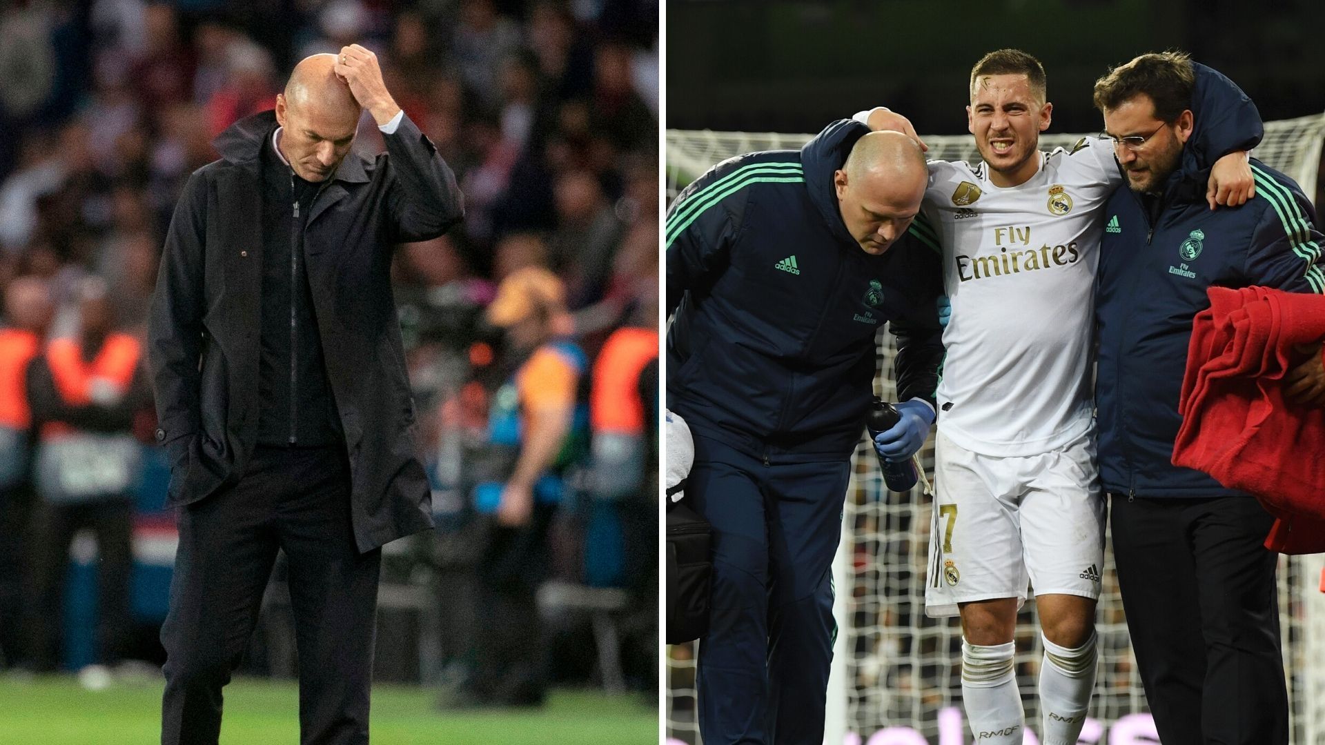 Zidane y Hazard, Real Madrid