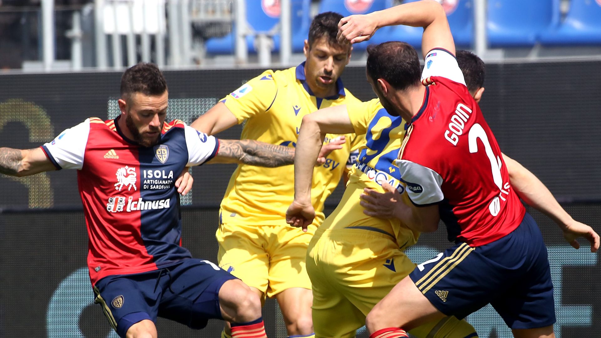Cagliari Verona Serie A