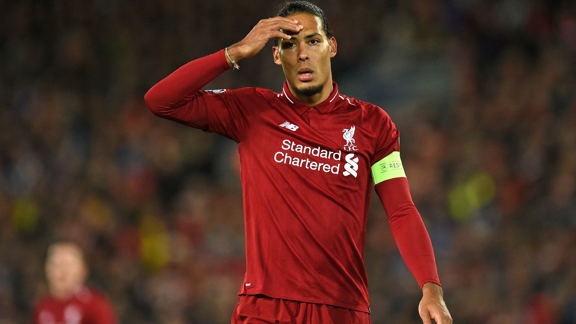 Virgil van Dijk Liverpool 10242018