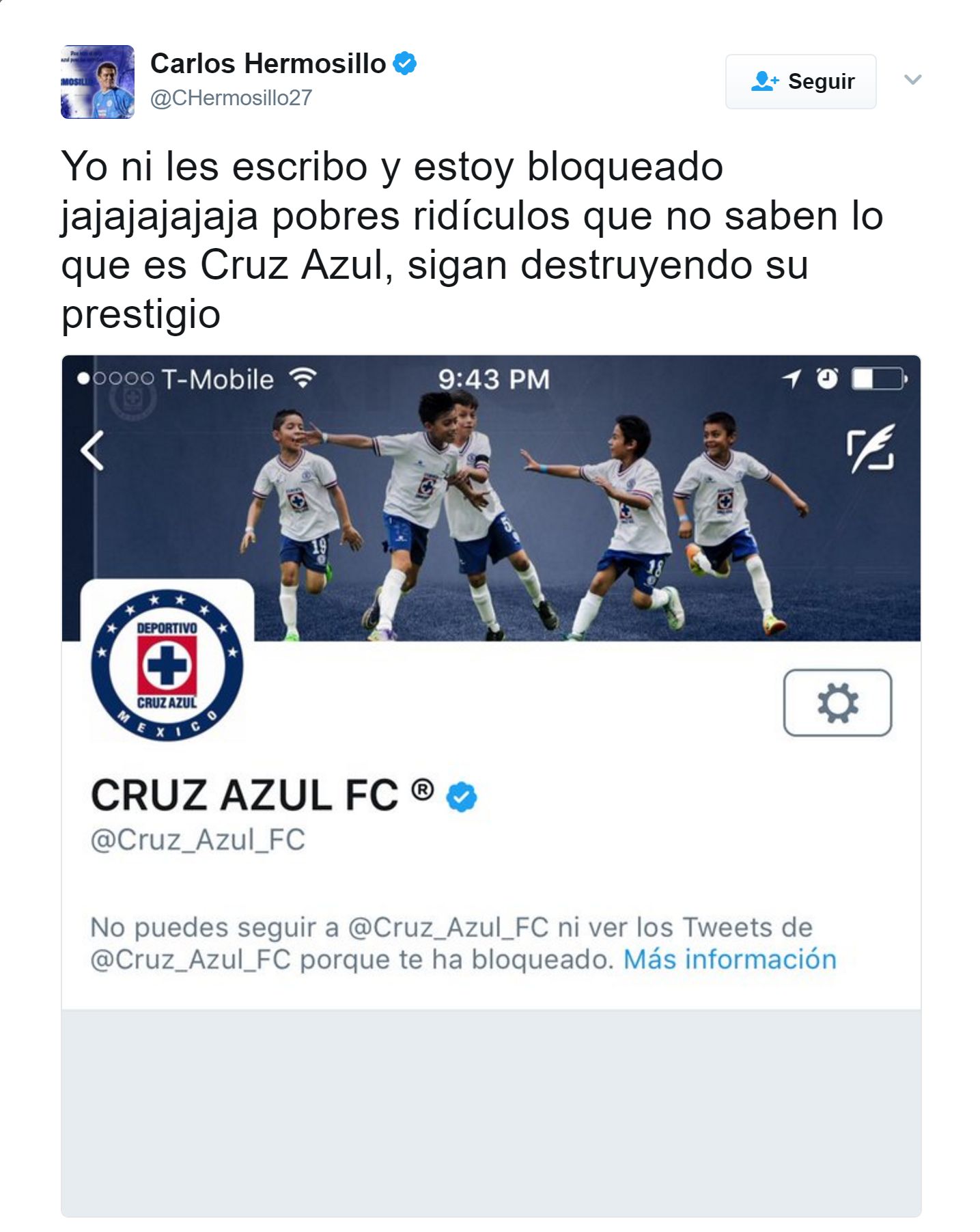 Carlos Hermosillo Twitter Cruz Azul Twitter