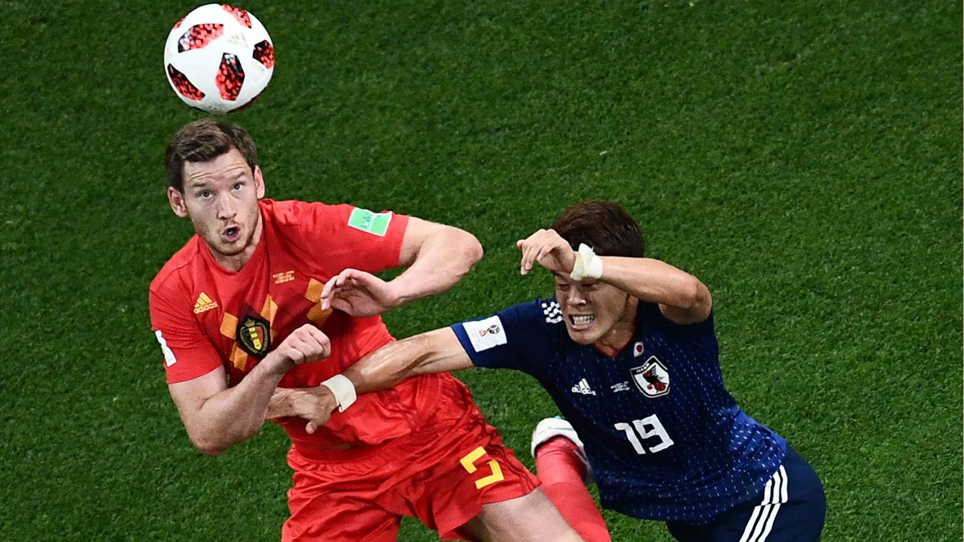 Jan Vertonghen Belgium Japan
