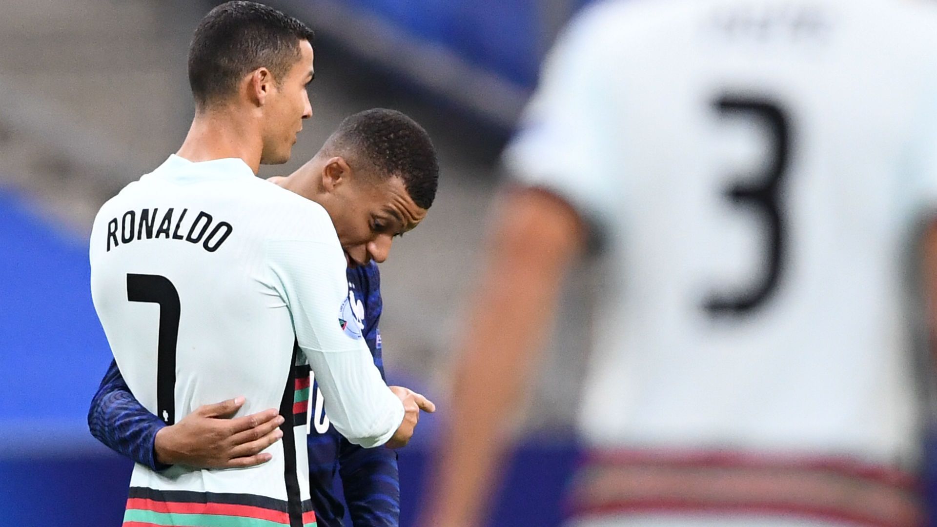 Cristiano Ronaldo Kylian Mbappe France Portugal Nations League 11102020