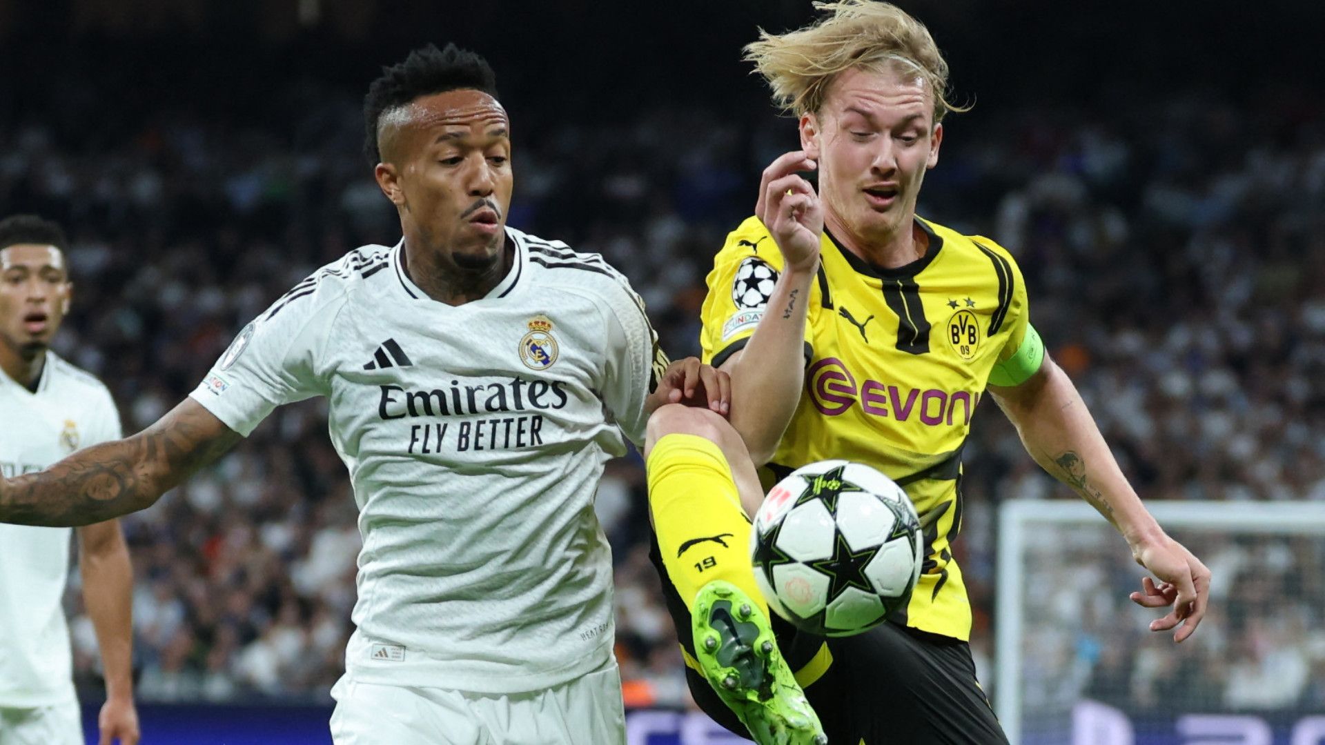 EDER MILITAO REAL MADRID JULIAN BRANDT BORUSSIA DORTMUND