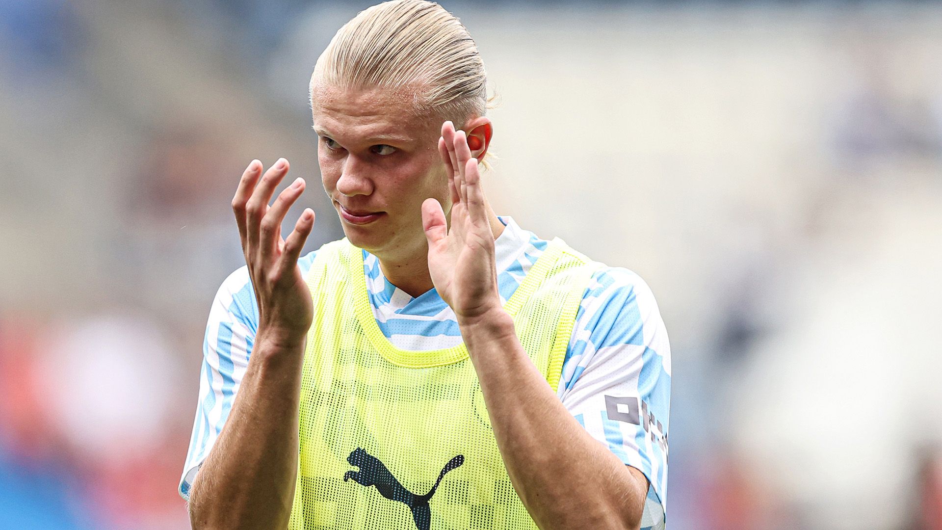 Erling Haaland Man City Community Shield 2022-23