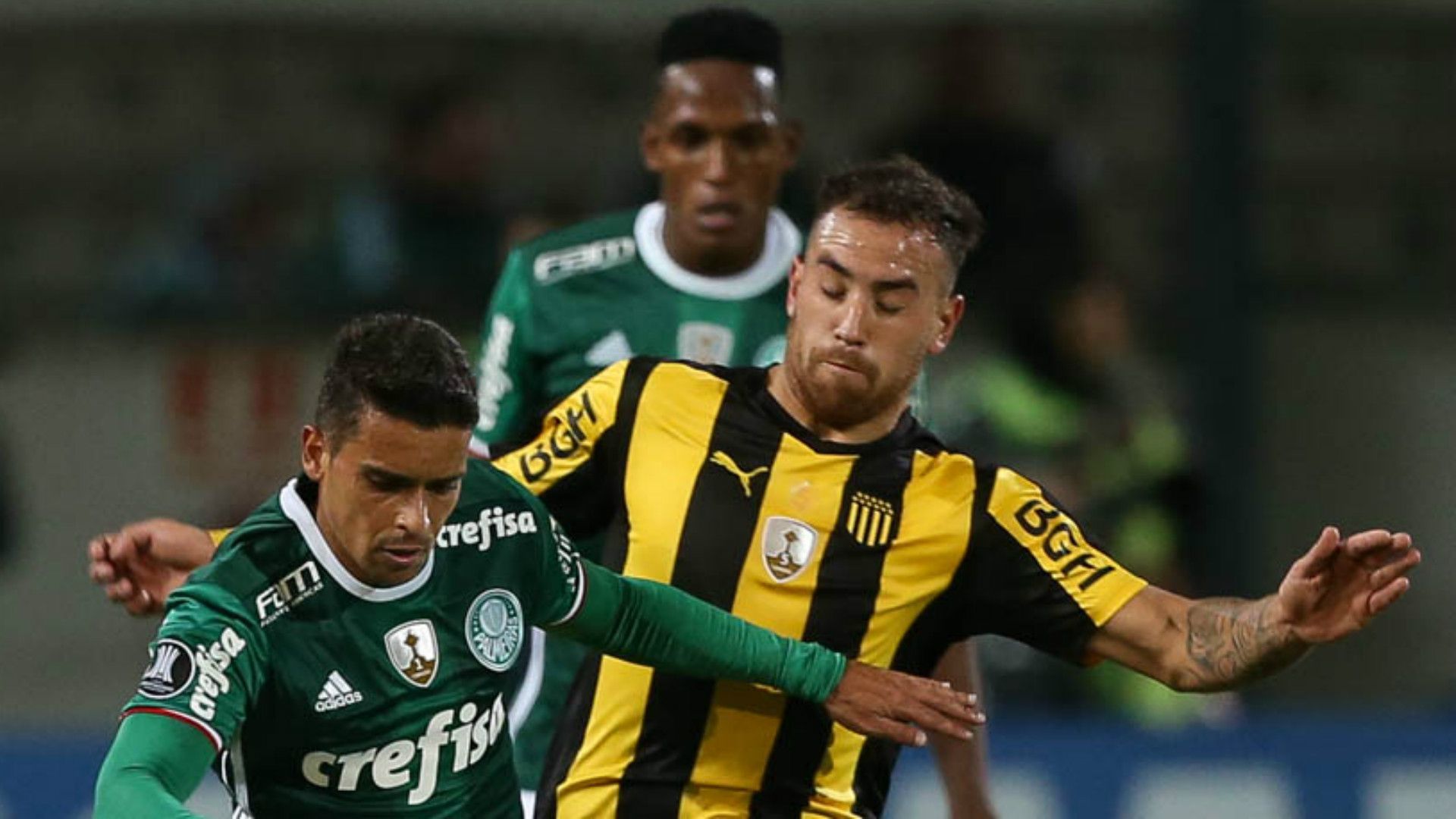 Jean - Palmeiras x Peñarol  - 27/04/2017