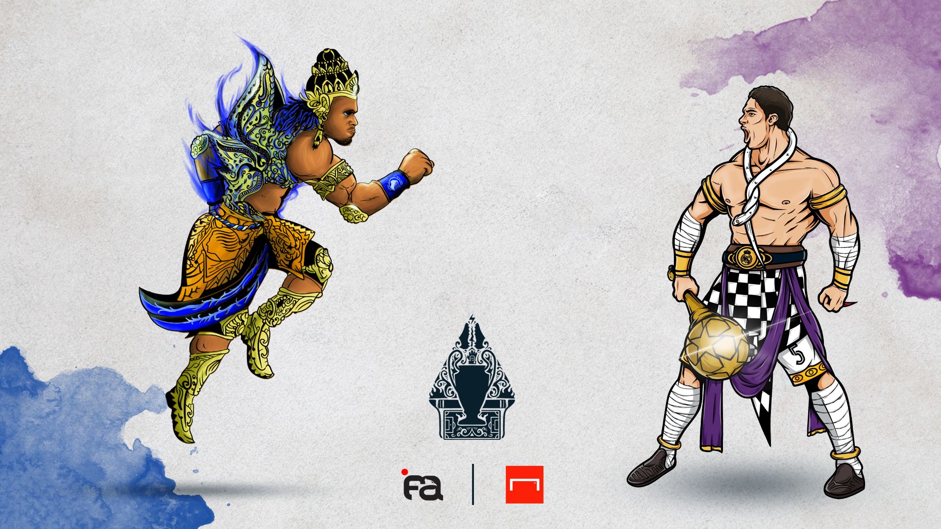 IFA x Goal - ATA vs RMA - Kartun Wayang UCL