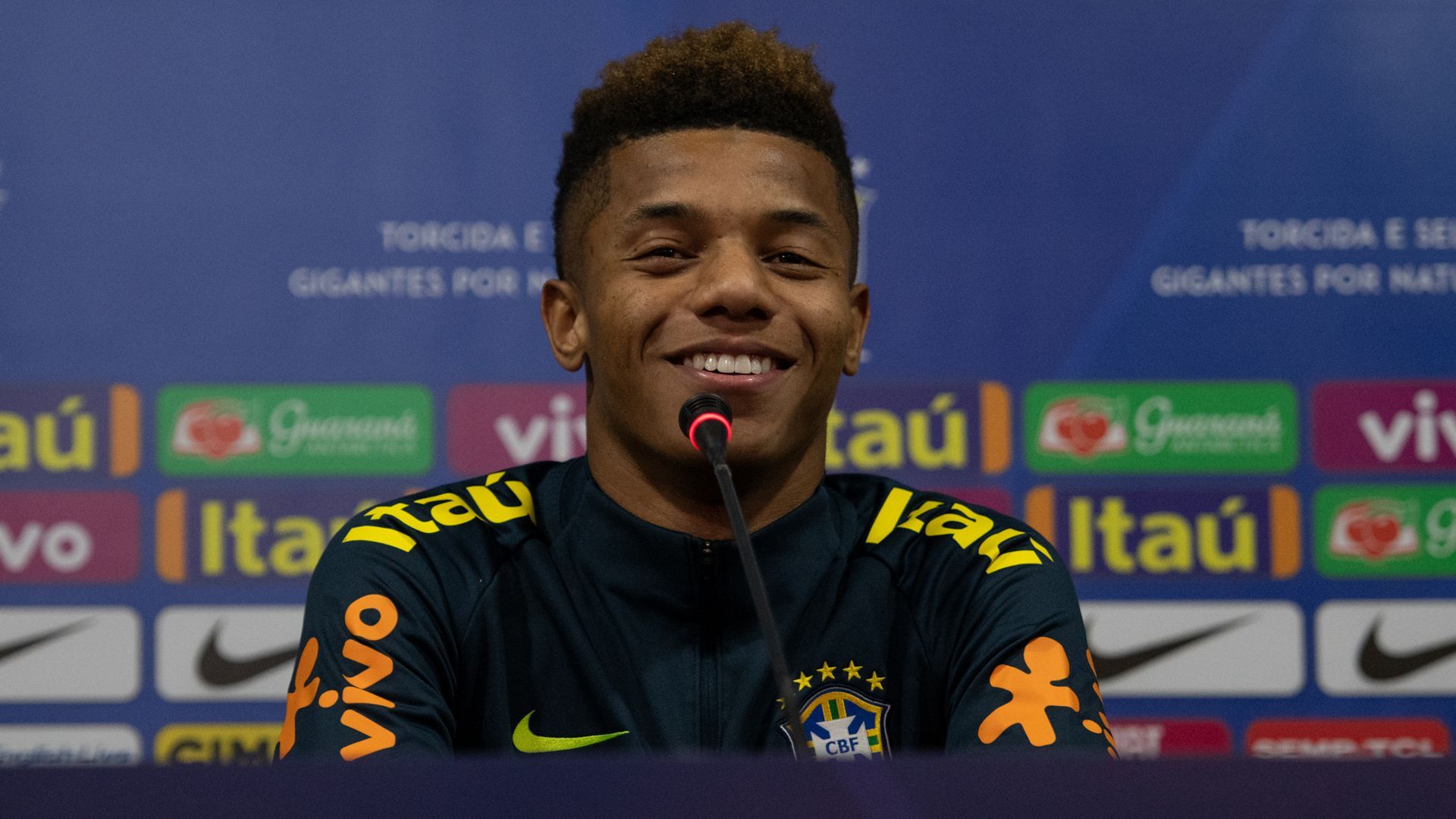 David Neres Brasil coletiva 18032019
