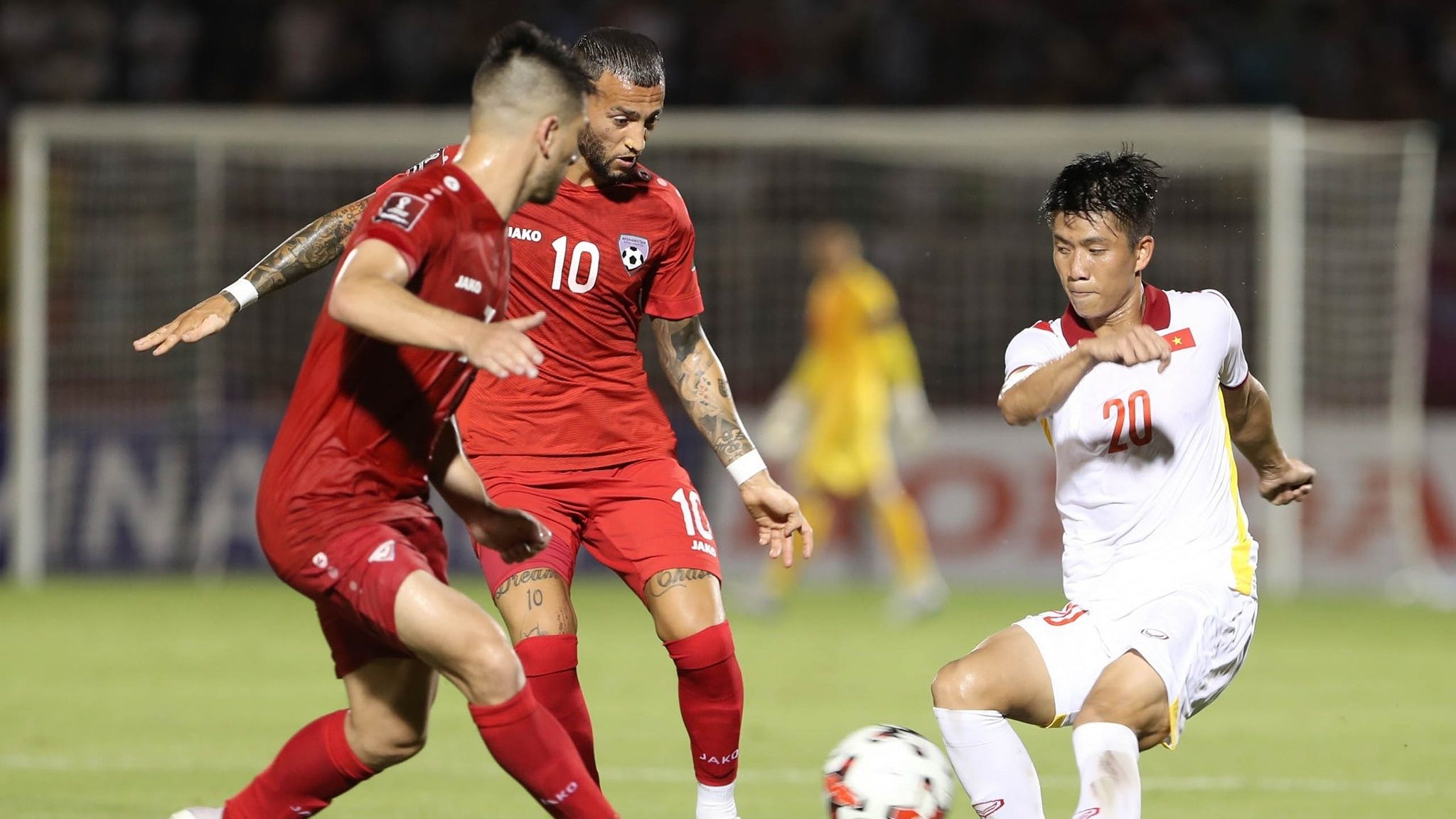 Phan Van Duc Faysal Shayesteh Vietnam Afghanistan Friendly Match 01062022