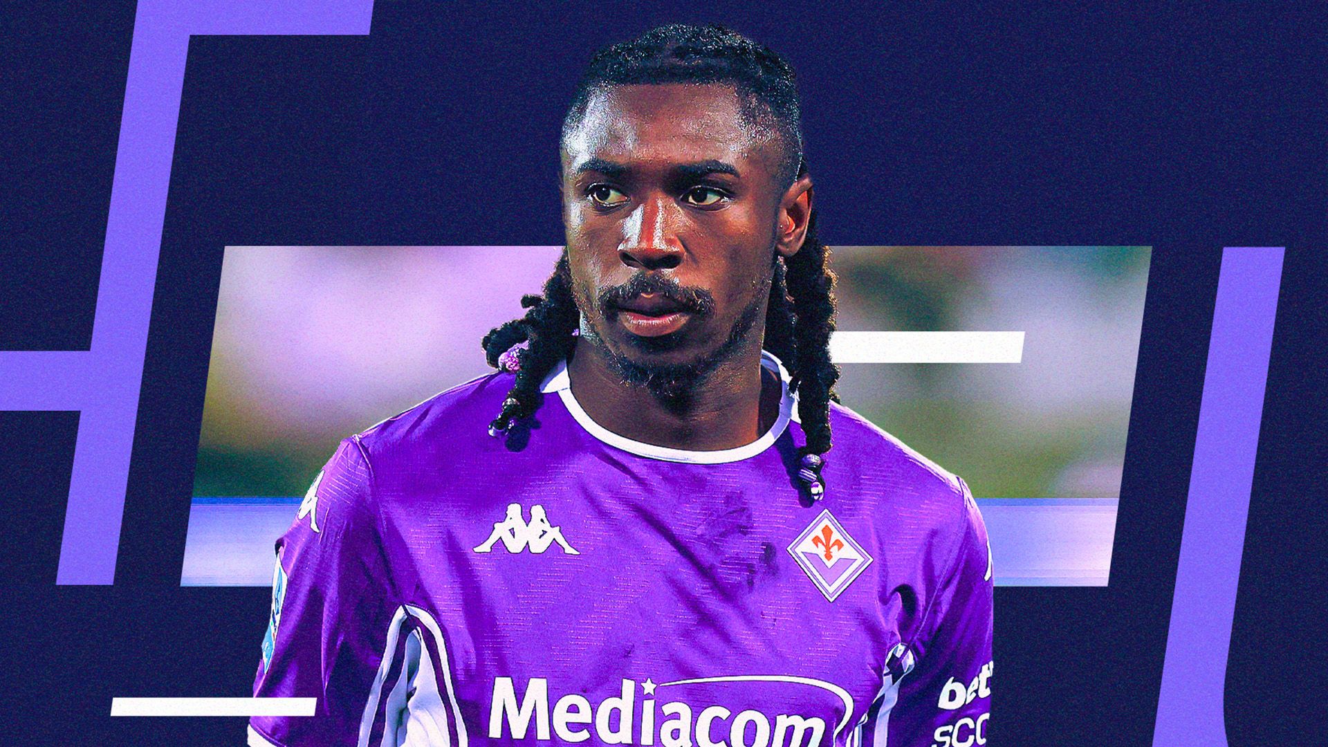 Kean Fiorentina larga 2026