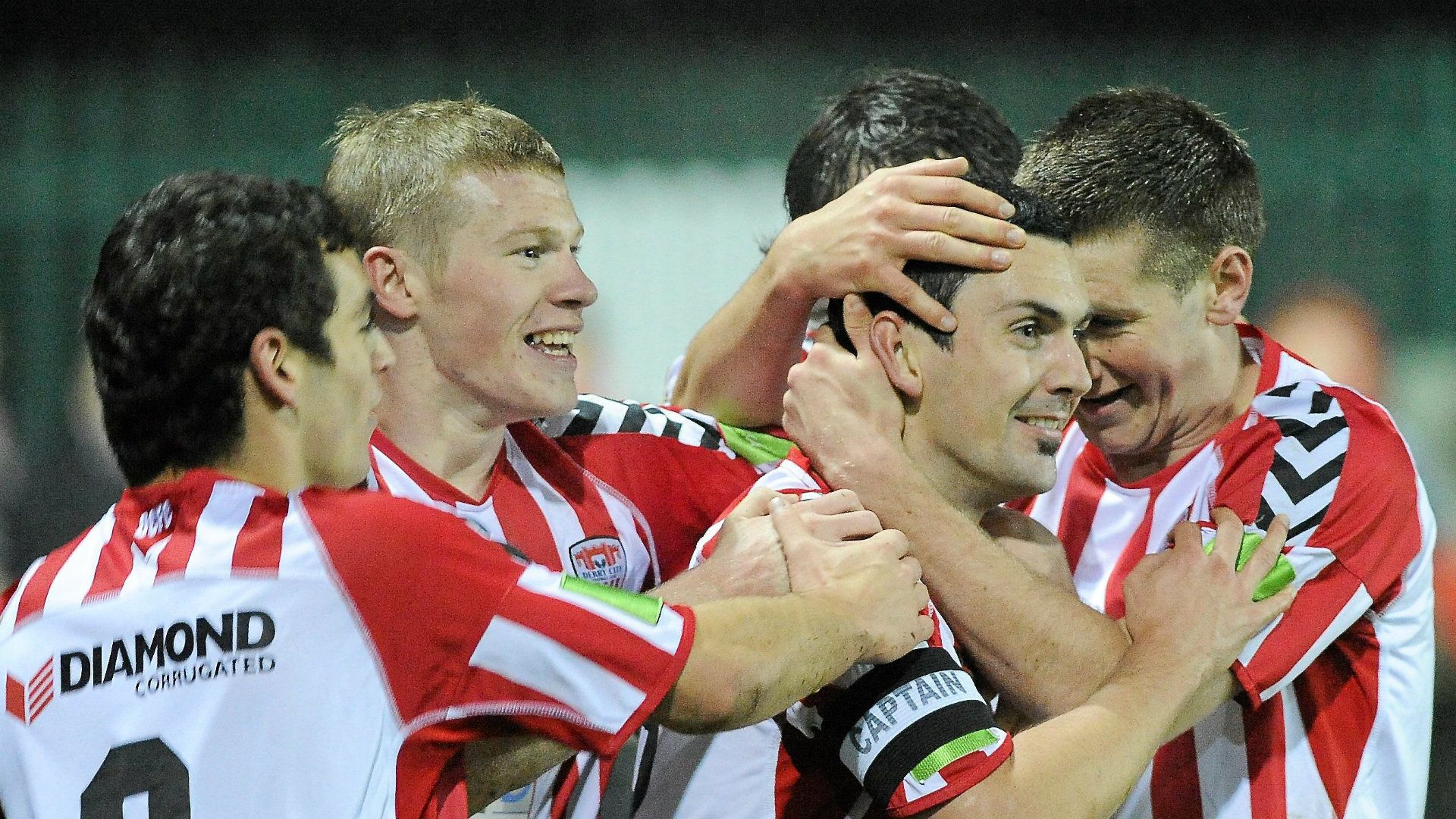 David McDaid James McClean Mark Farren Patrick McEleney Derry City