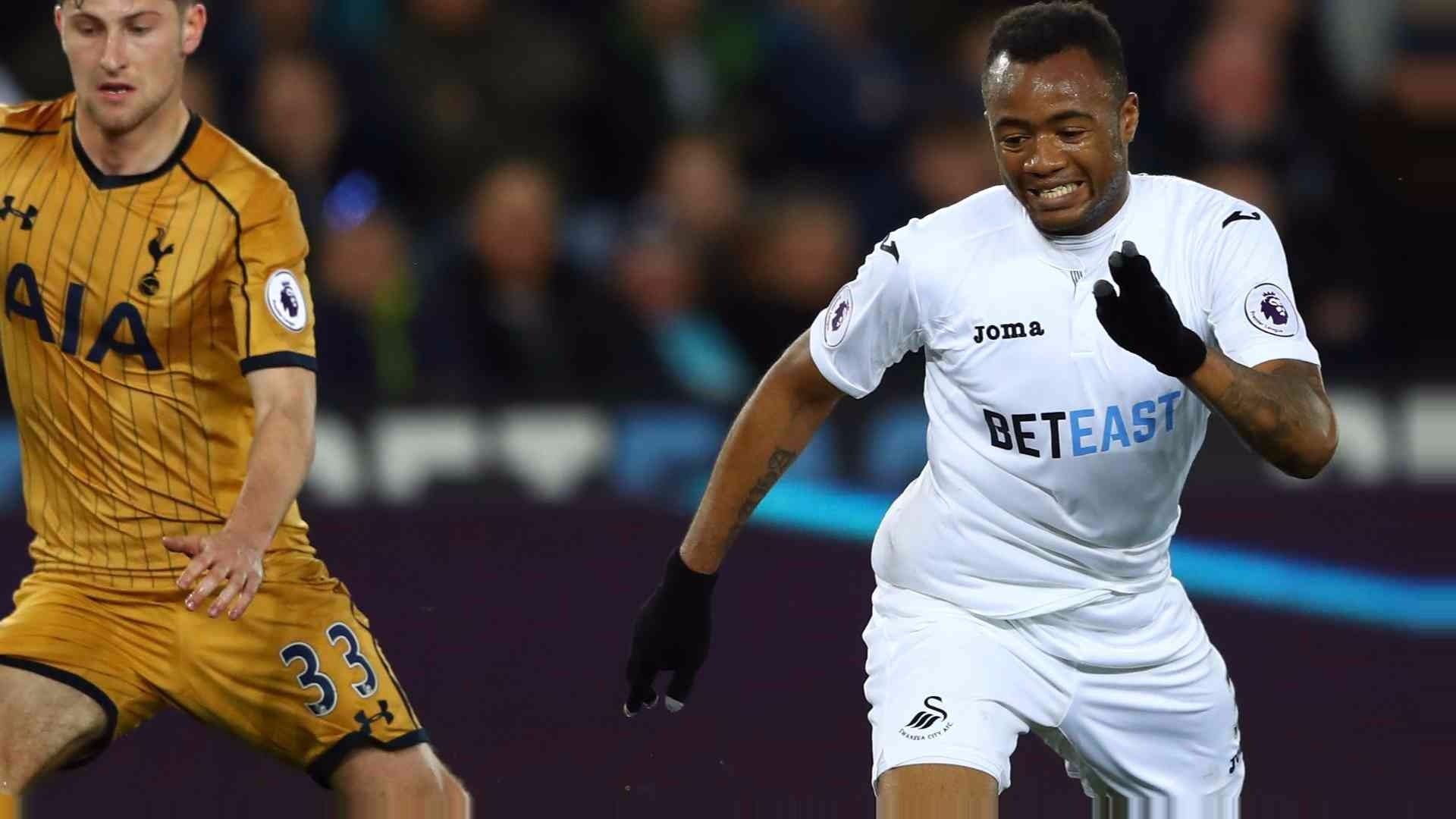 Jordan Ayew - Swansea City, Tottenham 05042017