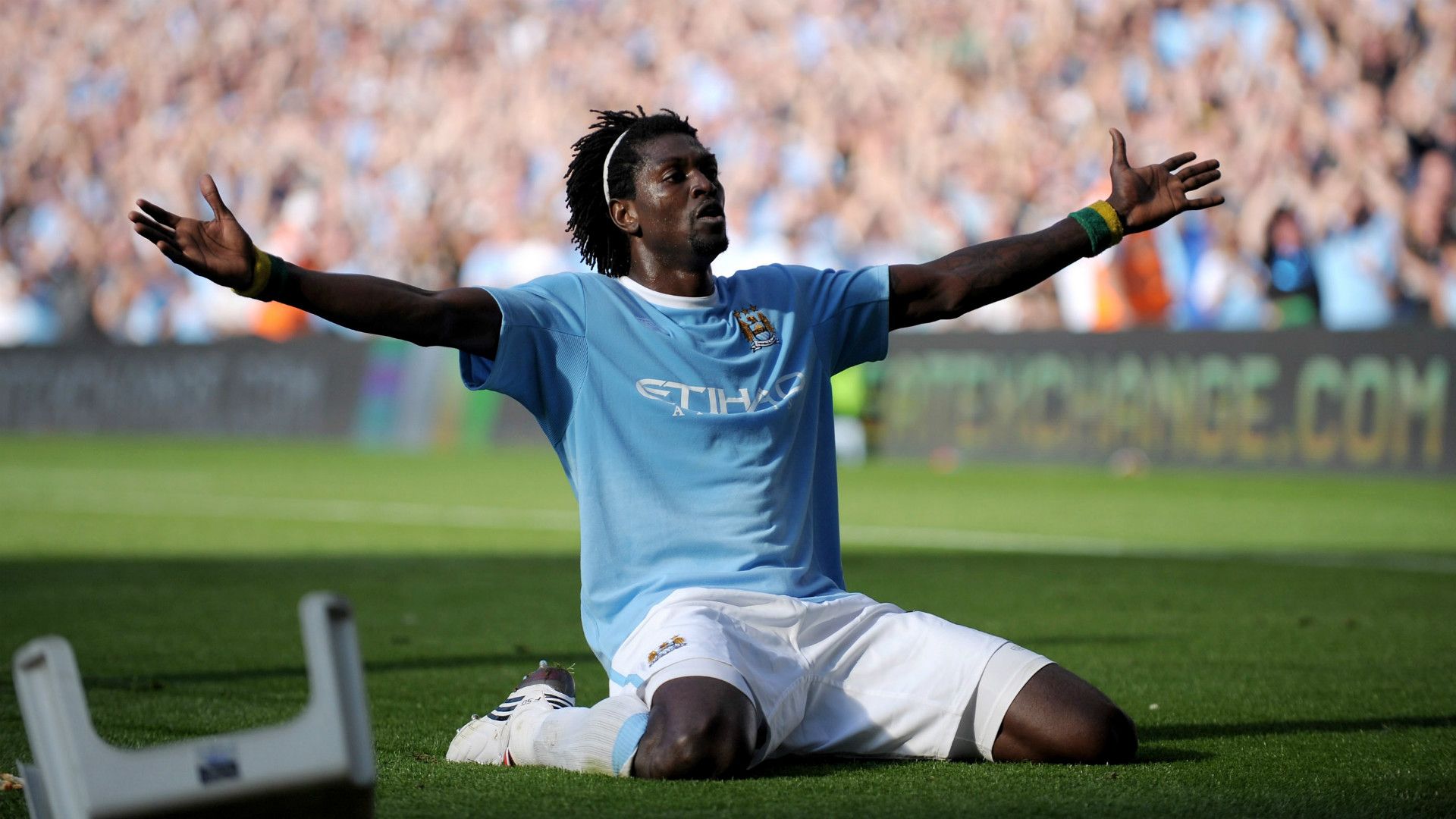 Emmanuel Adebayor Manchester City Arsenal Premier League