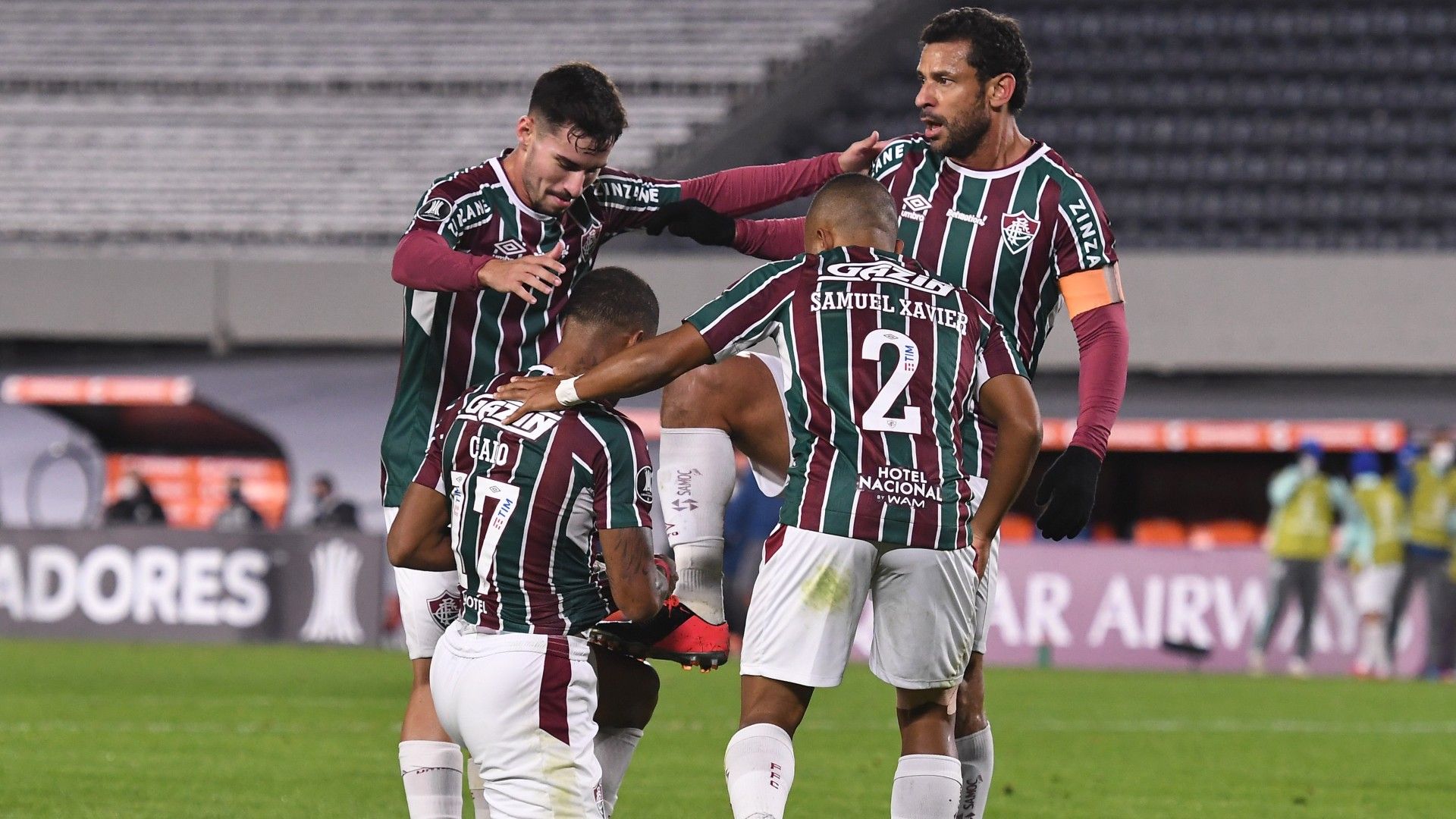 Fred Fluminense River Plate Libertadores 25 05 2021