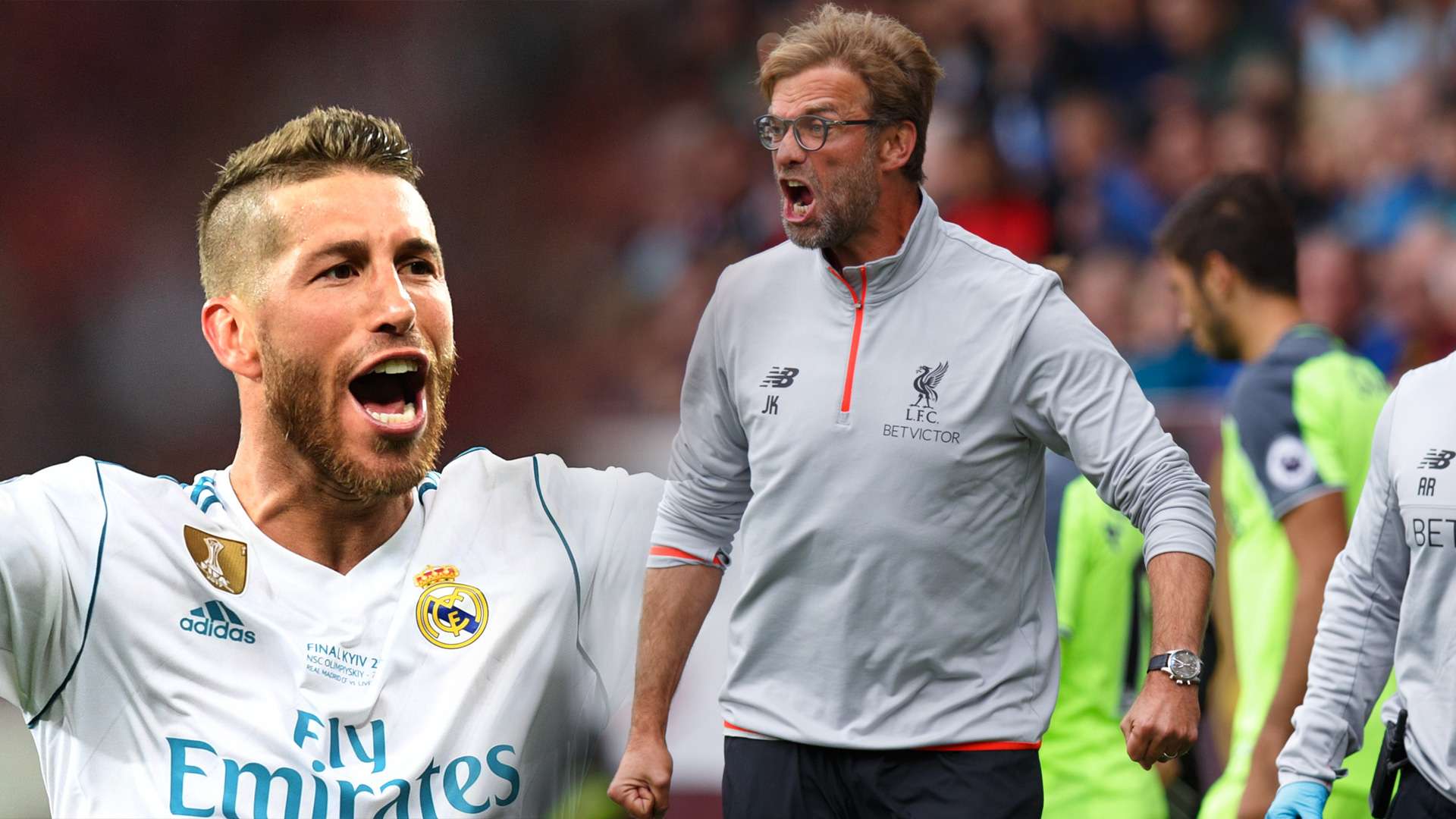 GFX Sergio Ramos Jürgen Klopp