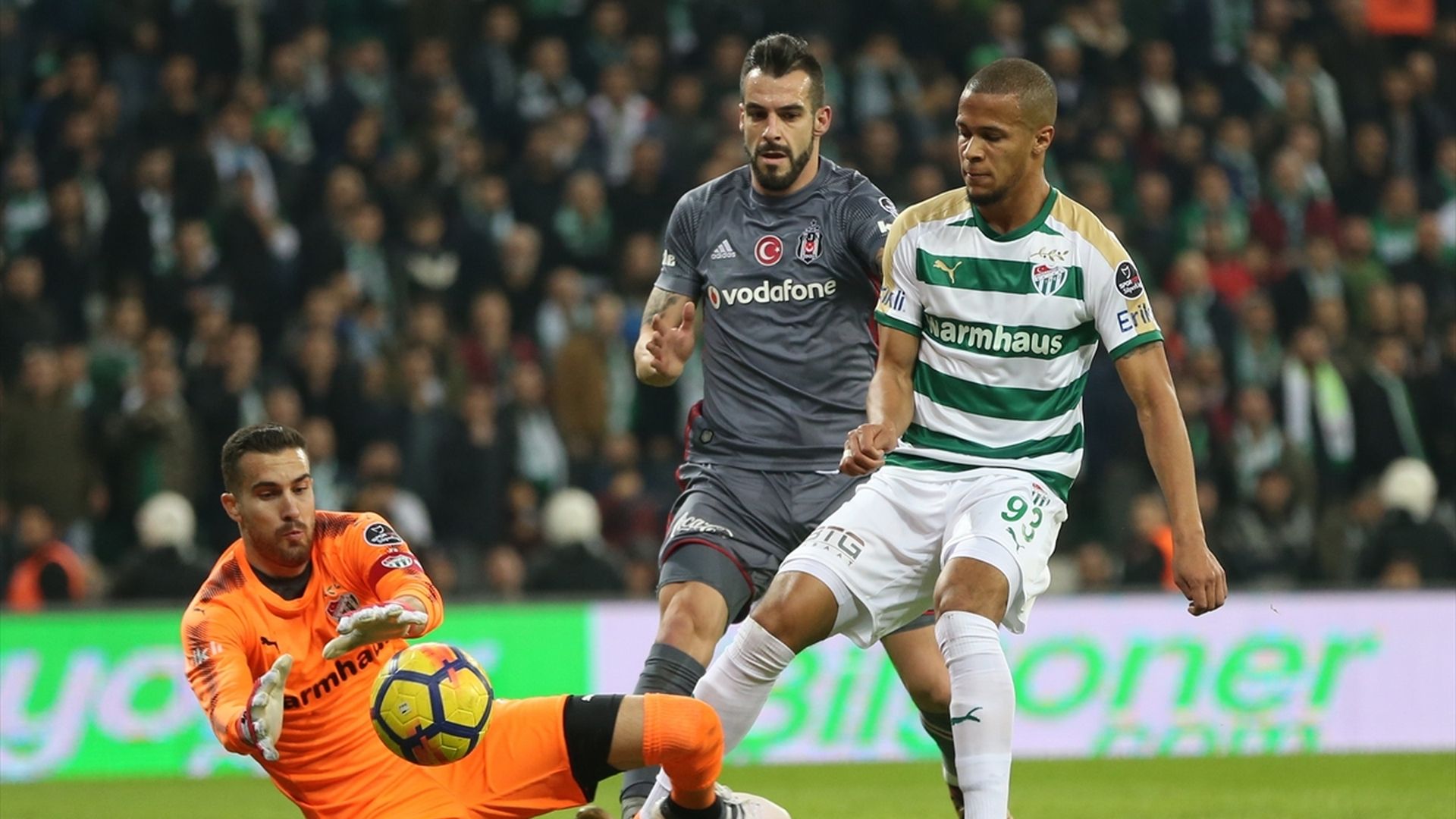 Harun Tekin Ekong Negredo Bursaspor Besiktas 222018