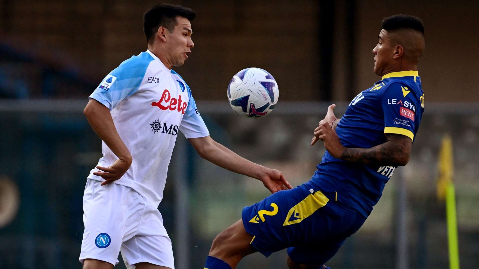 Amione Verona Napoli Serie A