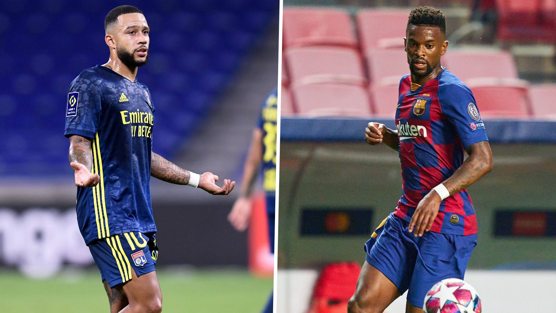 GER ONLY Memphis Depay Nelson Semedo