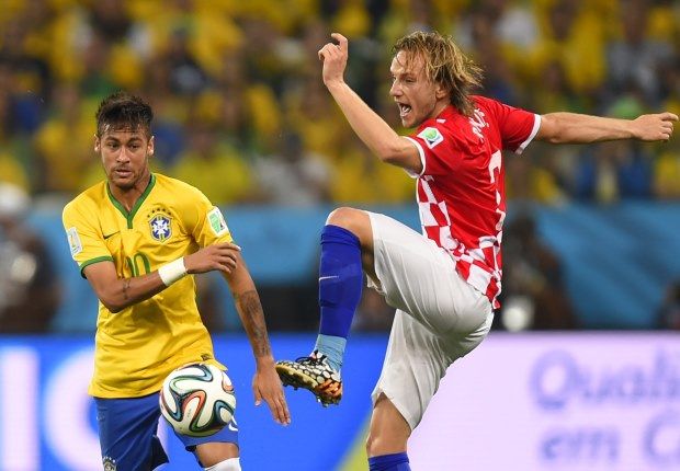 Ivan Rakitic Neymar Brazil Croatia 06132014