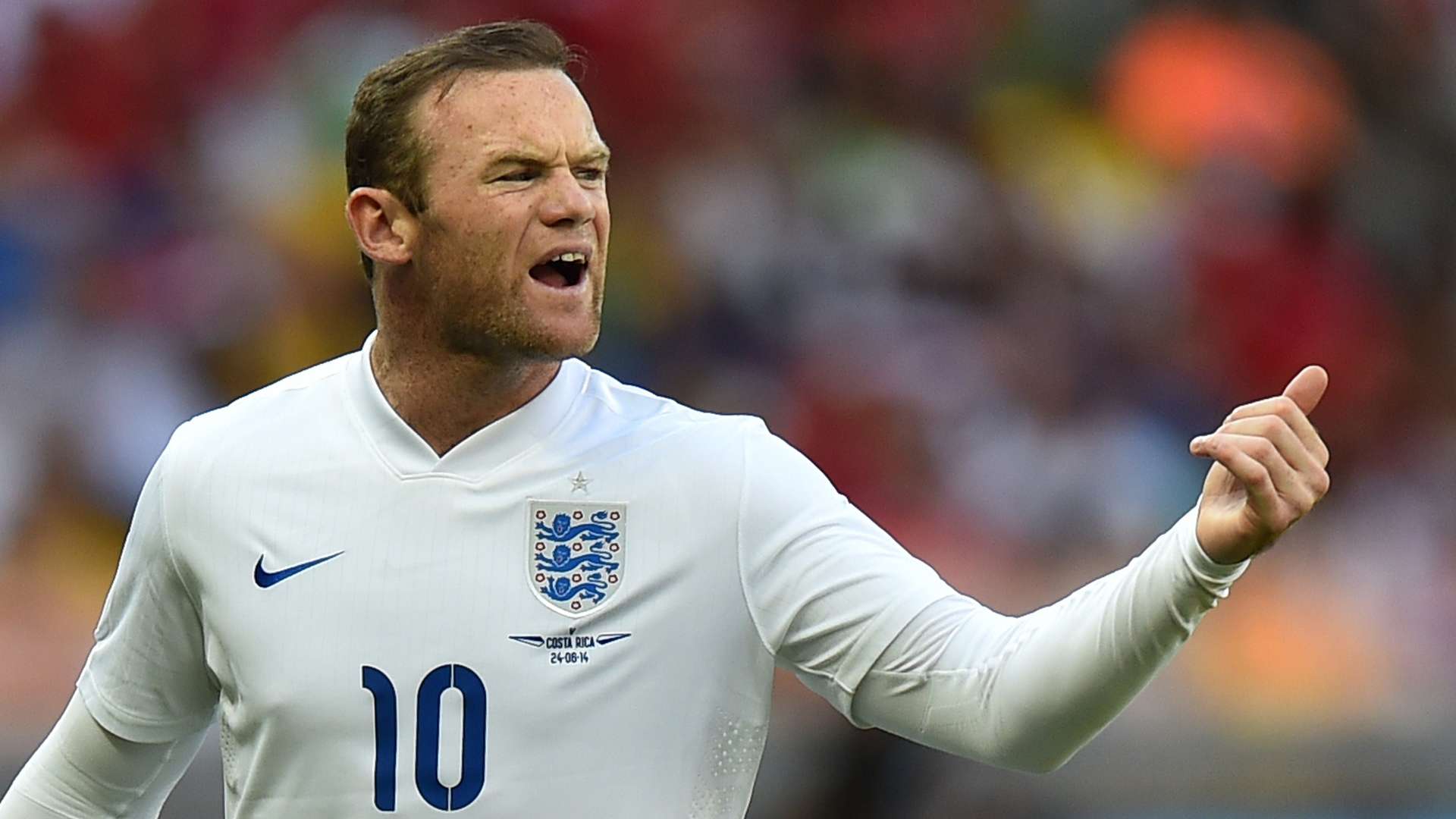 Wayne Rooney England World Cup 2014