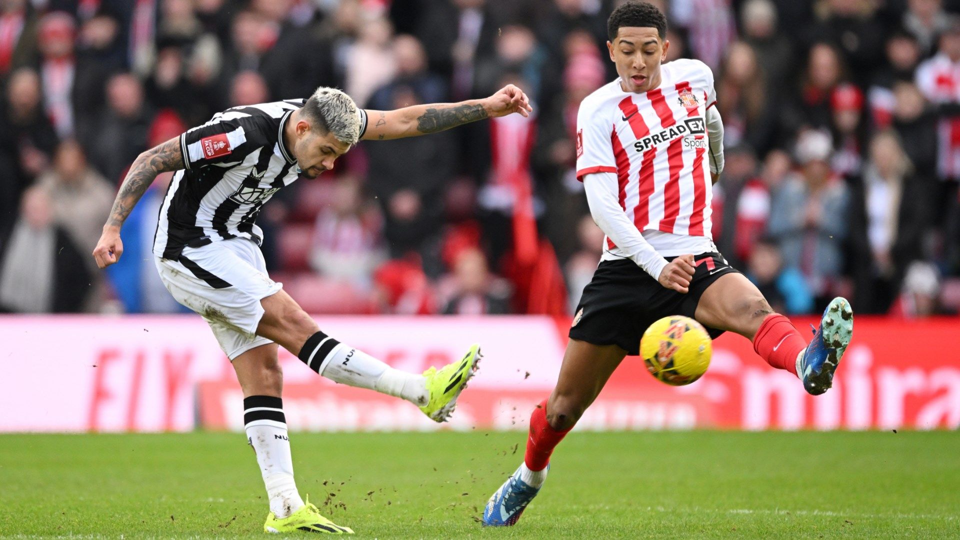 Bruno Guimaraes Jobe Bellingham Newcastle Sunderland 2023-24