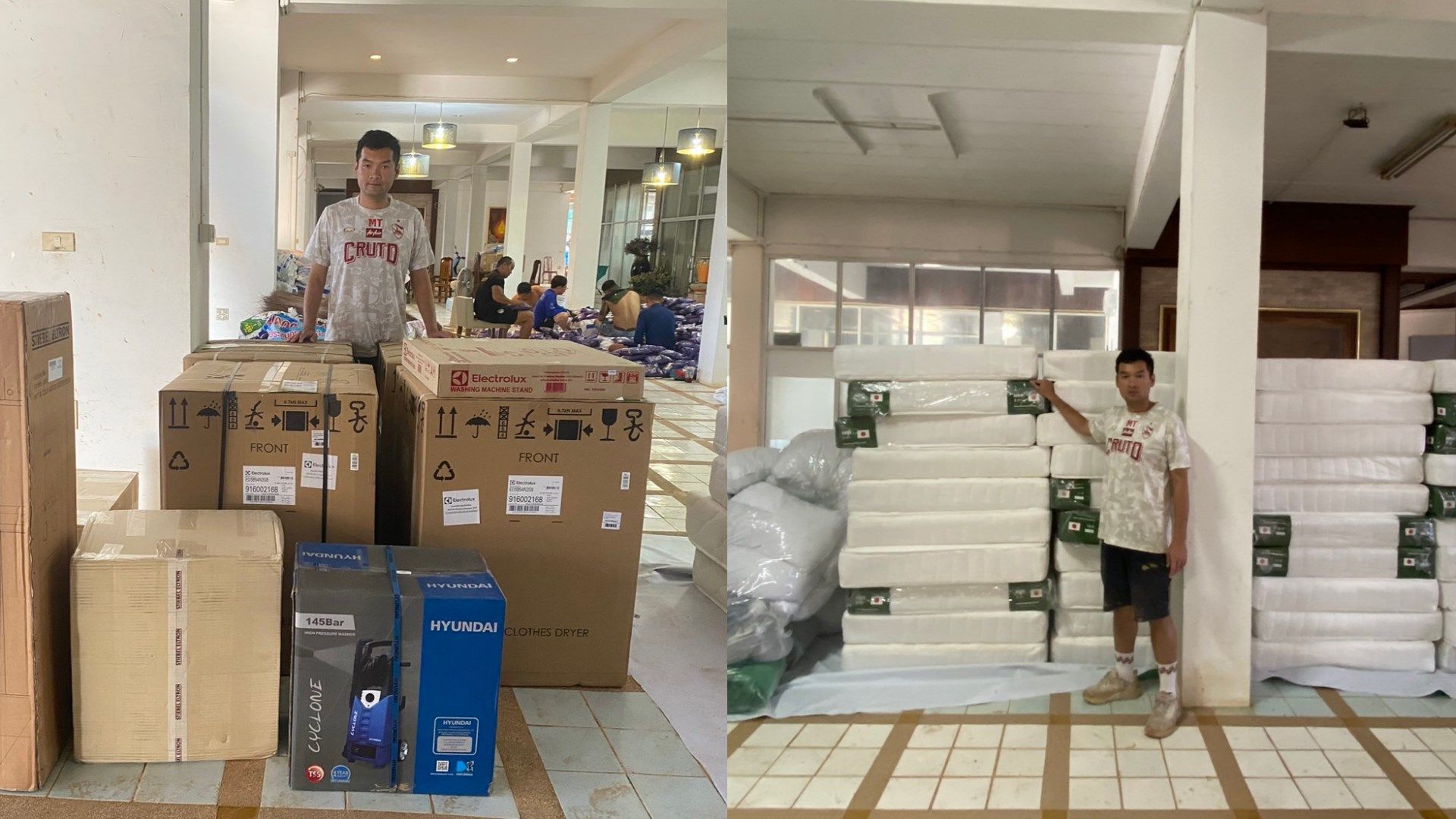 บีจี เชียงราย น้ำท่วม