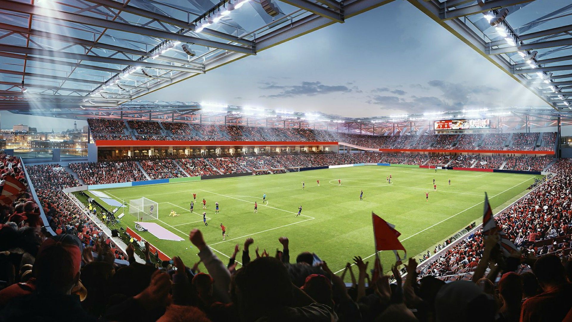 St. Louis MLS Stadium Rendering
