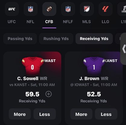 betr college football